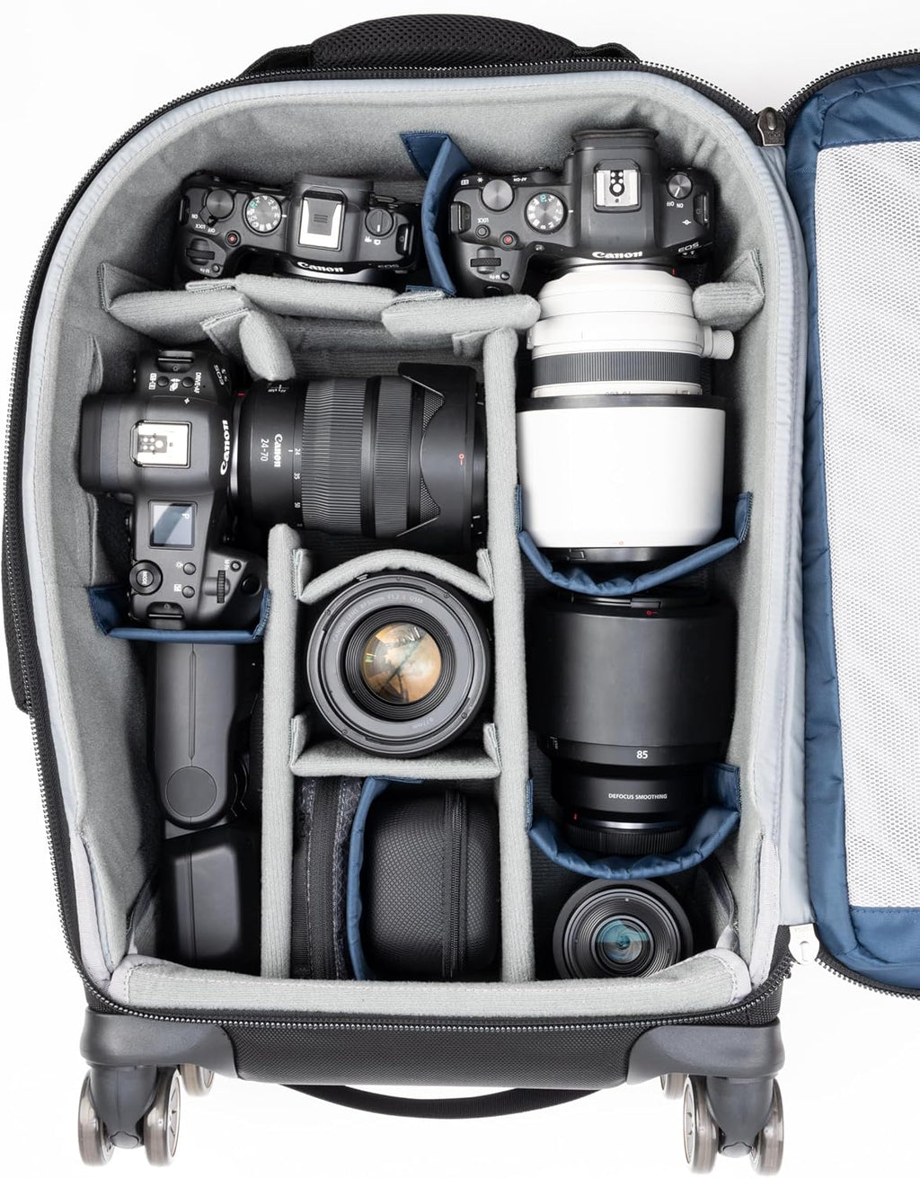 Think Tank Roller Derby V2, 4 Spinner Wheel Rolling Carry-On Case for Camera, Photography and Video Equipment for Travel