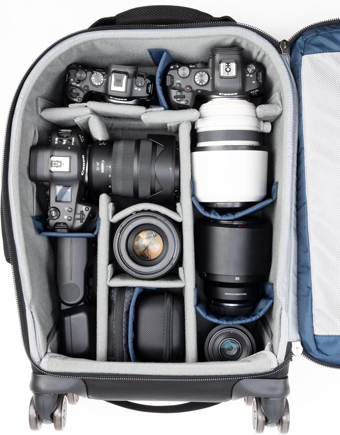 Think Tank Roller Derby V2, 4 Spinner Wheel Rolling Carry-On Case for Camera, Photography and Video Equipment for Travel