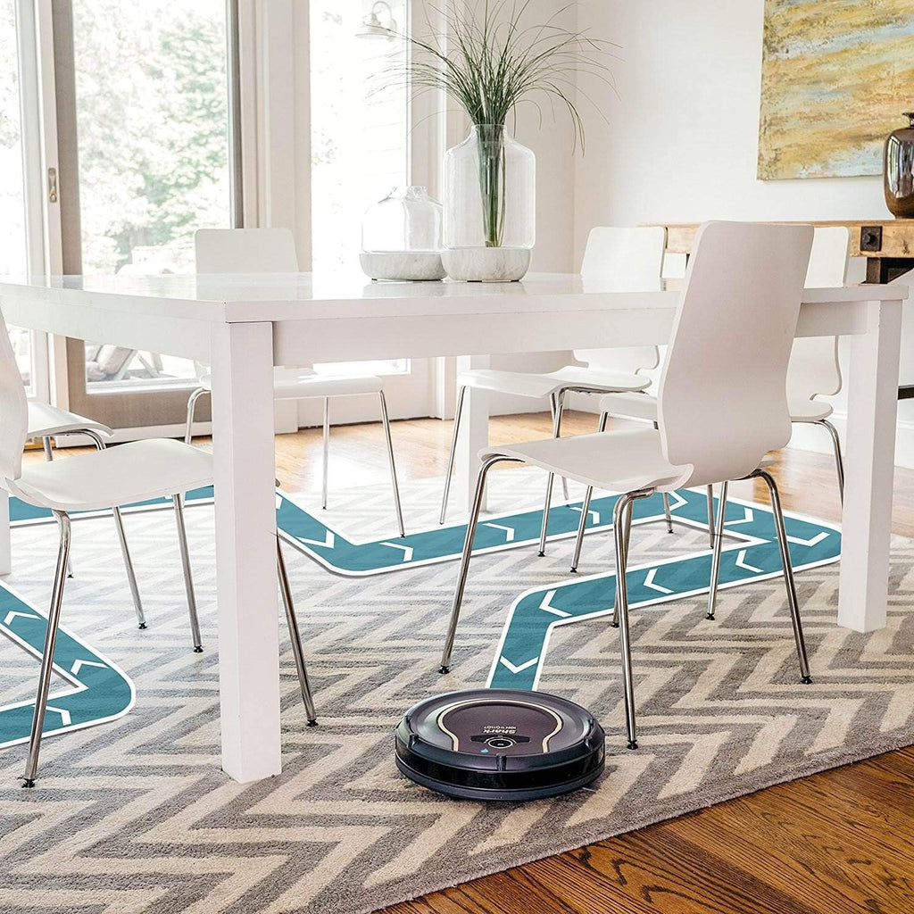 SHARK ION Robot Vacuum R75 WiFi-Connected, Voice Control Dual-Action Robotic Vacuum Carpet and Hard Floor Cleaner, Works with Alexa (RV750), Smoke