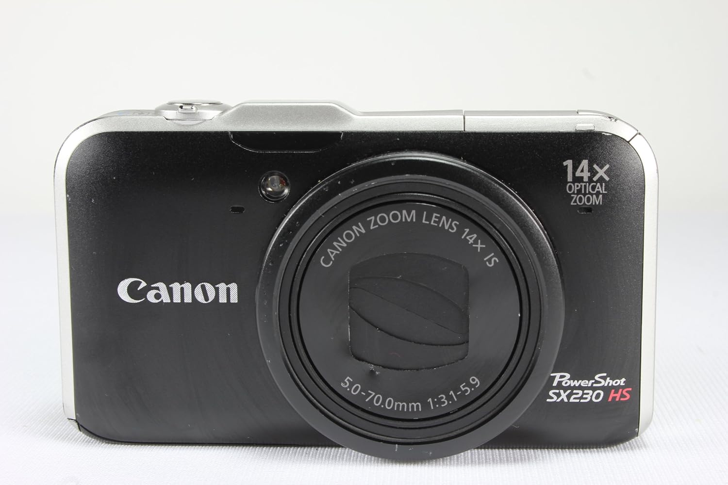 Canon PowerShot SX230 HS 12.1 MP CMOS Digital Camera with 14x Image Stabilized Zoom 28mm Wide-Angle Lens and 1080p Full-HD Video (Black) (OLD MODEL)