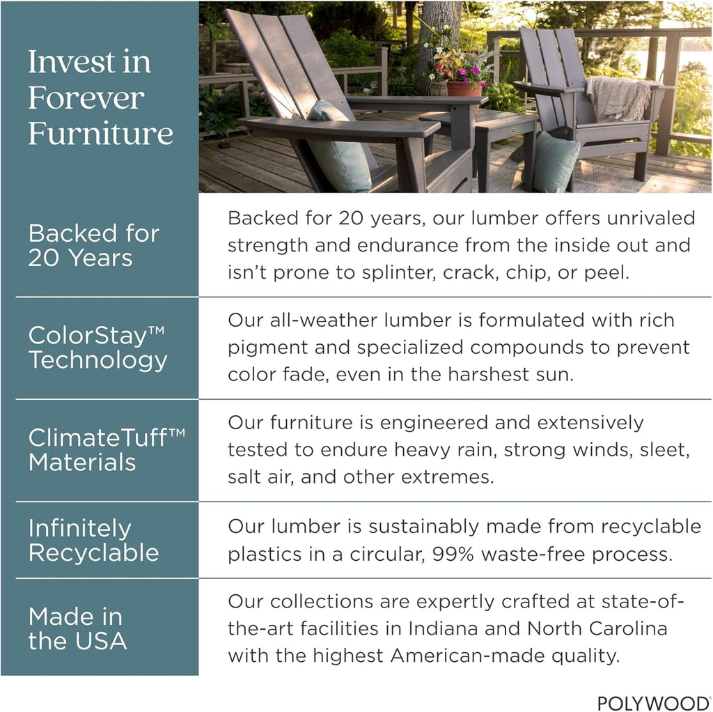 POLYWOOD Presidential Rocking Chair in Aruba