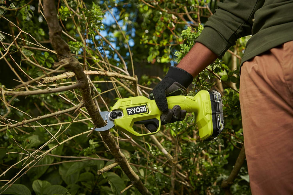 Ryobi RY18SCA-0 18V ONE+ Cordless Secateurs (Bare Tool), Black