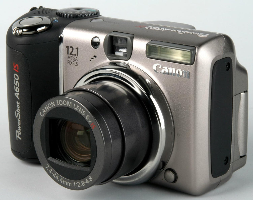 Canon PowerShot A650IS 12.1MP Digital Camera with 6x Optical Image Stabilized Zoom