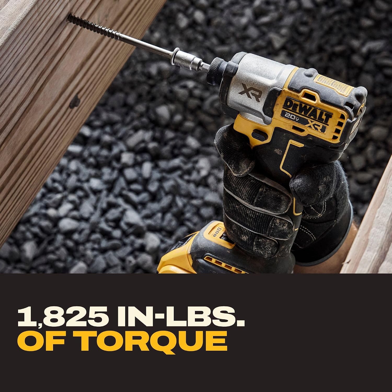 DEWALT 20V MAX Impact Driver, Cordless, 3-Speed, Battery and Charger Included (DCF845P1)
