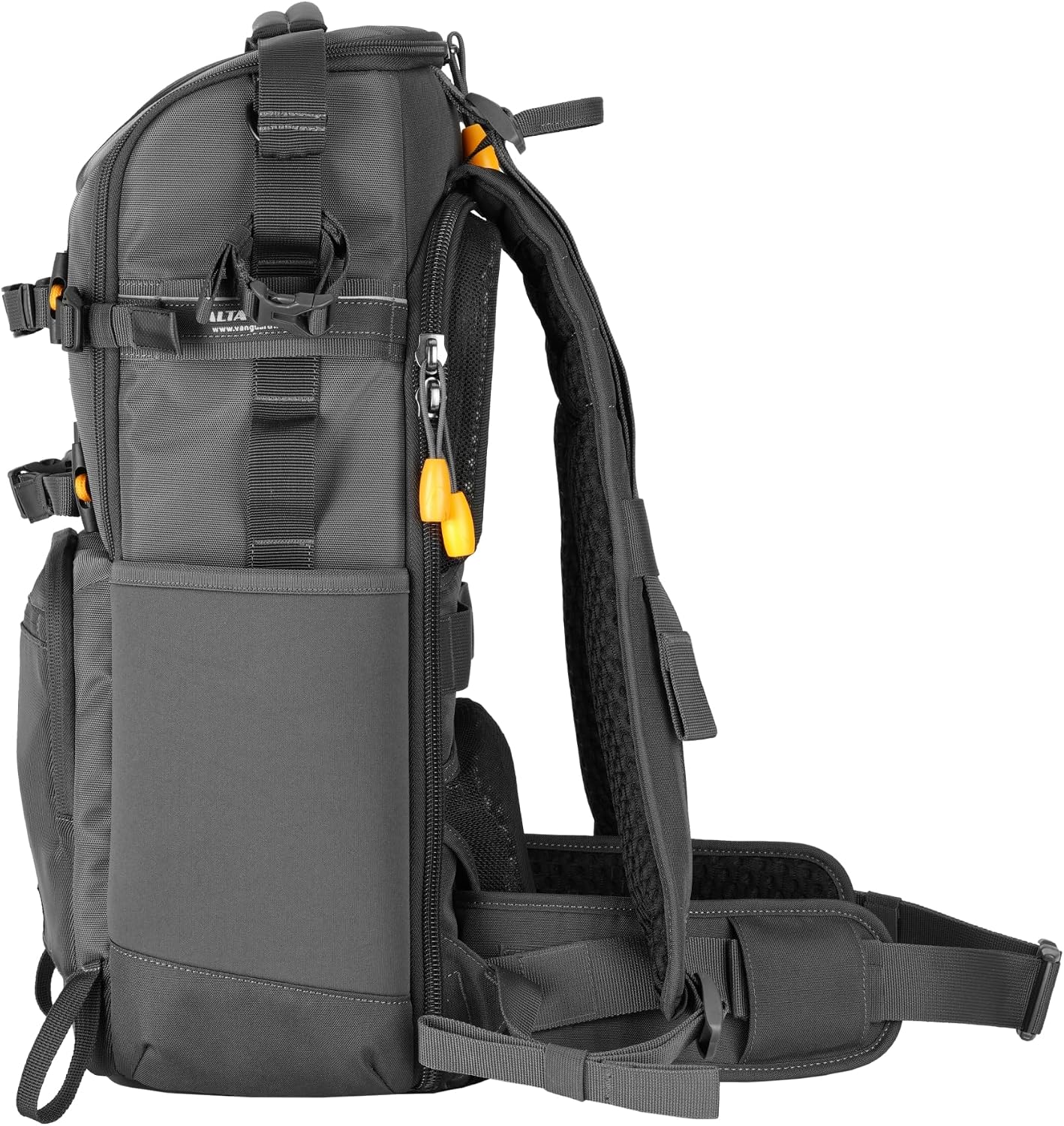 VANGUARD Alta Sky 69 Camera Backpack for a Super-telephoto lens up to a 1200mm (f/8) attached to a Pro DSLR or Full-frame Mirrorless Body
