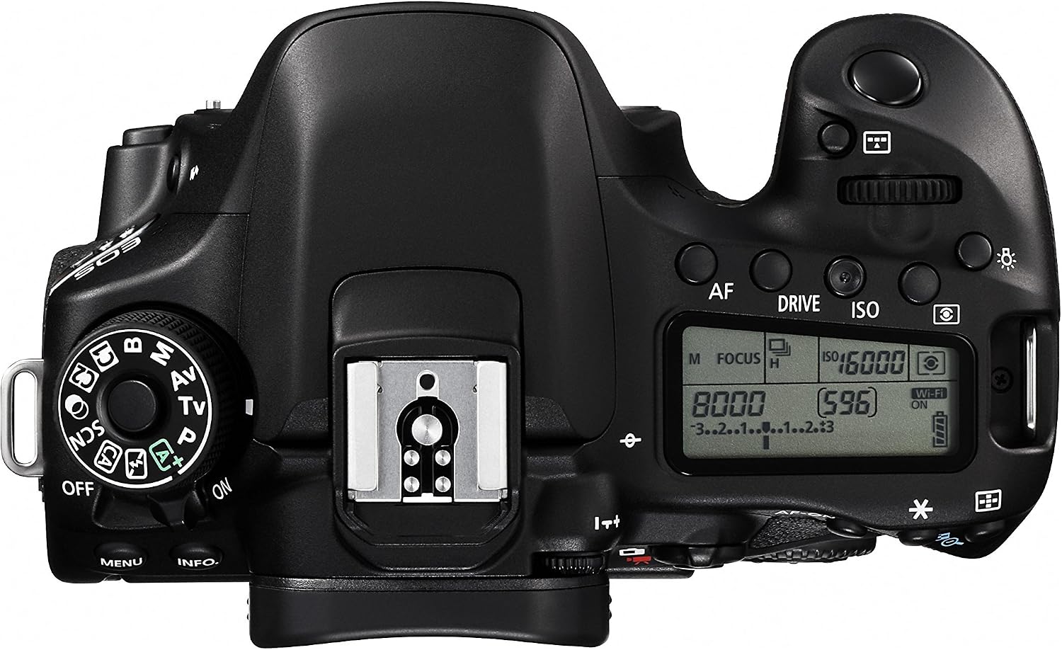 Canon EOS 80D Digital SLR Camera Body (Black) (Renewed)