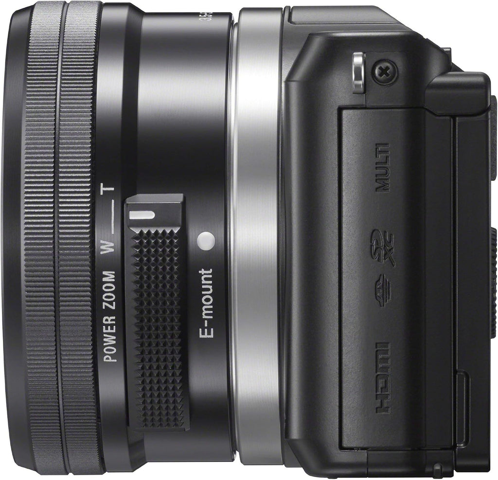 Sony Alpha a5000 Mirrorless Digital Camera with 16-50mm OSS Lens (Black) (Renewed)