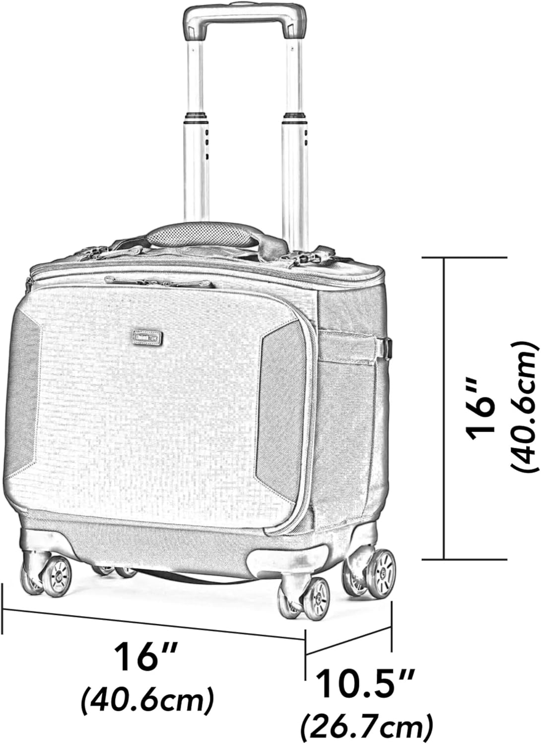 Think Tank Airport Navigator V2, 4 Spinner Wheel Rolling Carry-On Case for Camera, Photography and Video Equipment for Travel
