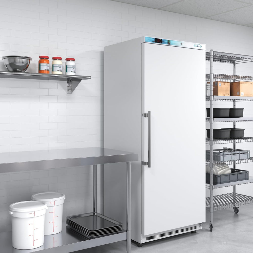 KoolMore 20 Cu. Ft. Commercial Reach-in Refrigerator in White with Manual Defrost (KM-RMD20WH)