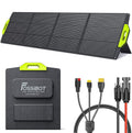 FOSSiBOT SP200 Foldable 200 Watt Solar Panel, 23.4% High Efficiency Foldable Solar Panel with Adjustable Kickstands, for Home RV, Camping