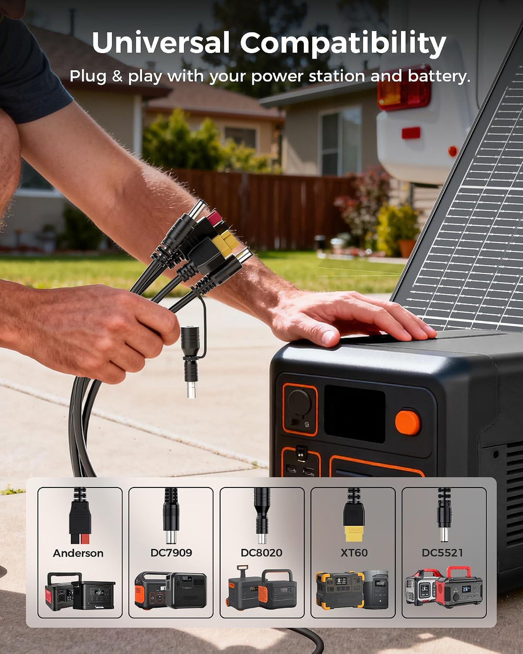 ZOUPW 230W Bifacial Portable Solar Panel, N-Type 16BB 25% Efficiency Foldable Solar Charger for Jackery/EcoFlow Delta/Bluetti/Anker C1000, IP68 Waterproof for RV Camping Off-Grid Emergency Power