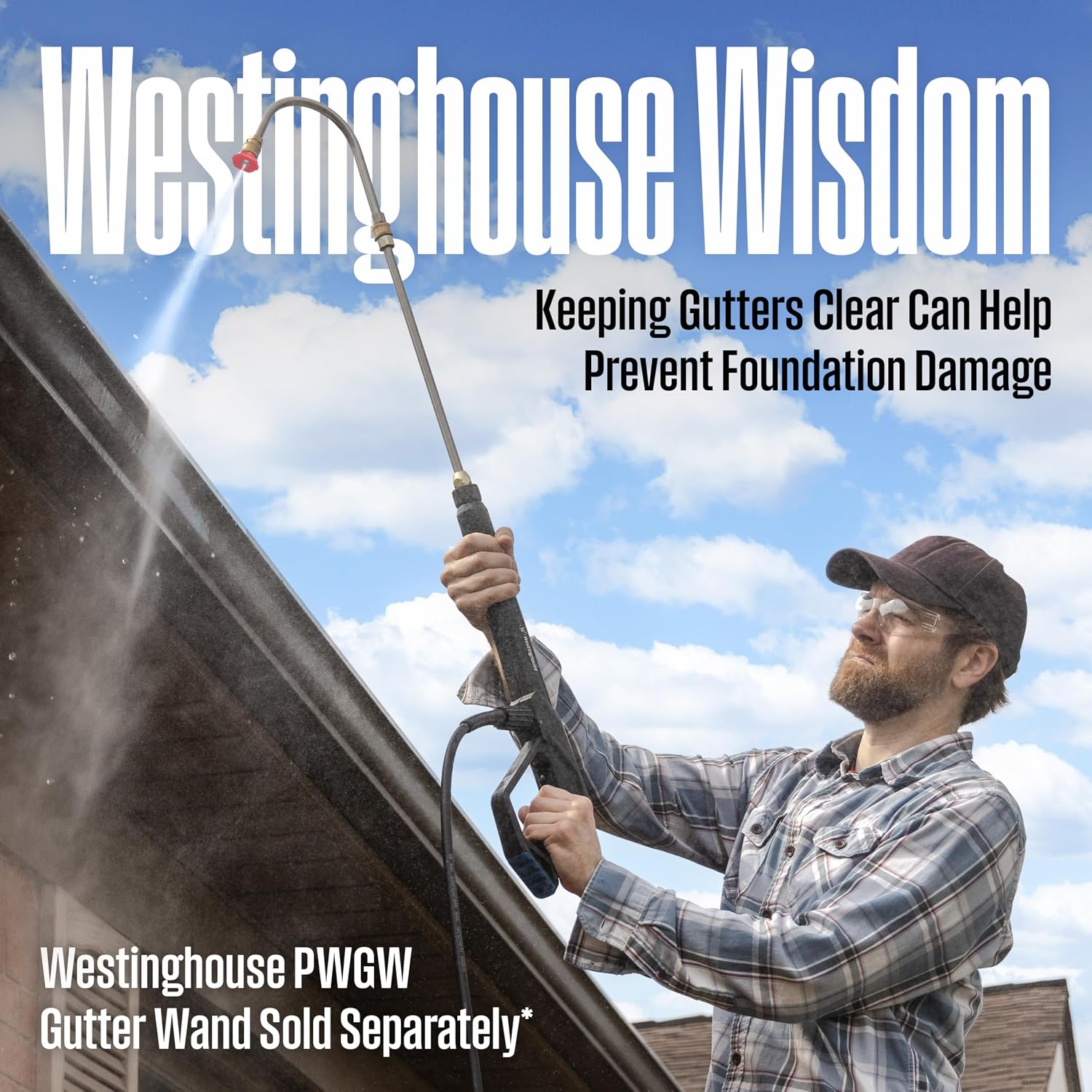 Westinghouse WPX2700 Gas Pressure Washer, 2700 PSI and 2.3 GPM, Onboard Soap Tank, Spray Gun and Wand, 5 Nozzle Set, for Cars/Fences/Driveways/Homes/Patios/Furniture
