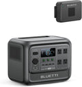 BLUETTI Elite 100 V2 Portable Power Station & Charger 2 (Ships Separately), 1024Wh LFP w/ 1800W AC, 1200W Alternator Charger, 1.2 H Full Charge via Car, Ideal for Car Camping, Vanlife, RV Travel