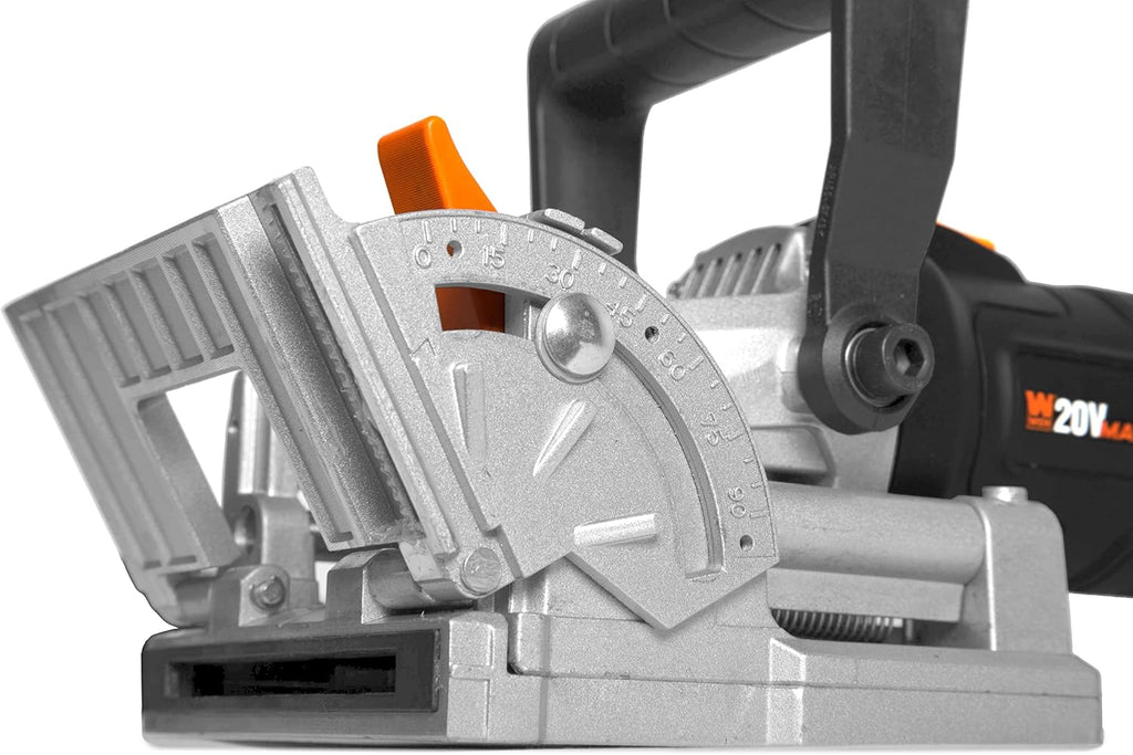 WEN Cordless Plate and Biscuit Joiner Kit with 20V Max 4.0Ah Battery and Charger (20648)