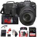 Canon EOS RP Mirrorless Digital Camera with 24-105mm Lens (3380C012) + 64GB Memory Card + Case + Card Reader + Flex Tripod + Hand Strap + Cap Keeper + Memory Wallet + Cleaning Kit