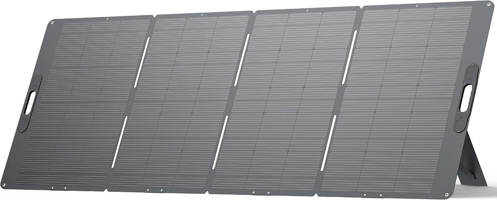 Dabbsson 420Watt Portable Solar Panel for Power Station, Foldable Solar Charger with Adjustable Kickstand, High-Efficiency Monocrystalline PV Module, Waterproof IP65 for Outdoor Camping, RV, Blackout