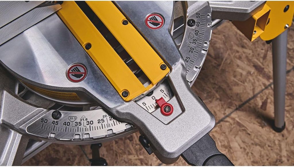 DEWALT 20V MAX XR 10 in. Double Bevel Fixed Miter Saw Kit (DCS714WW1)