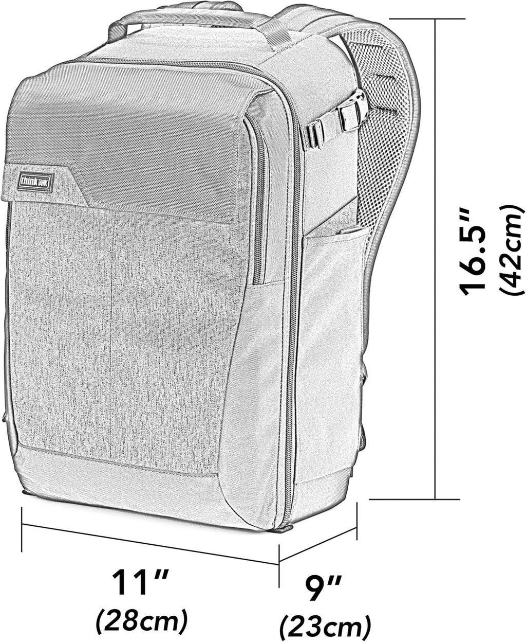 Think Tank Mirrorless Mover Camera Backpack (Cool Grey)