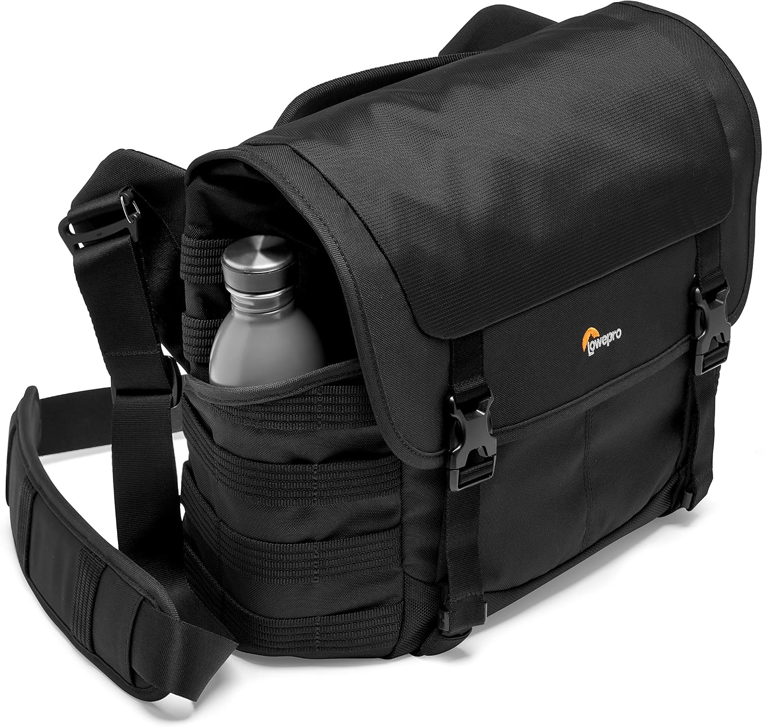Lowepro ProTactic MG 160 AW II Mirrorless and DSLR Messenger - with QuickShelf Divider System - Camera Gear to Personal belongings - for Mirrorless Like Sony Apha9 - LP37266-PWW