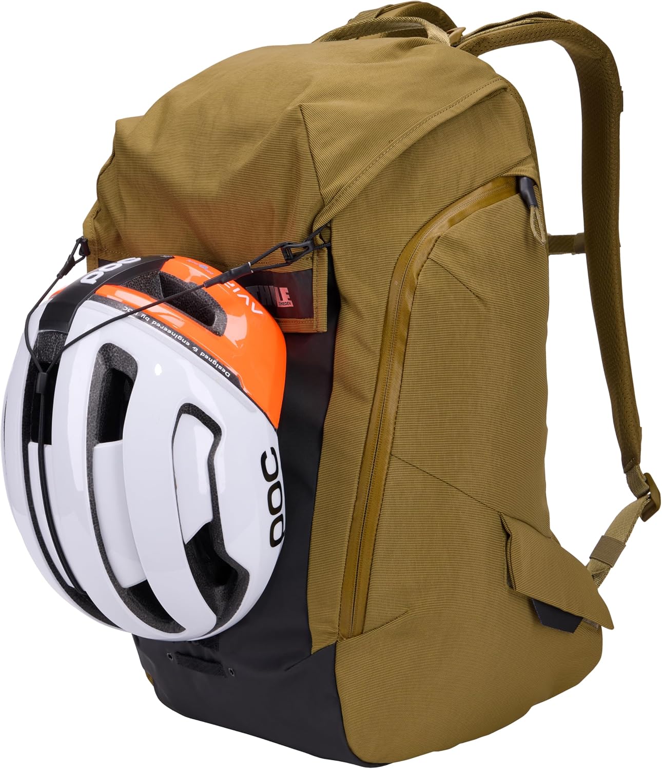Thule Paramount Bike Commuter Backpack - 28L Capacity - Adjustable fit - 16' Padded Laptop Sleeve and 11' Tablet Pocket - Helmet Attachment - Accessible Side Phone Pocket - Taillight Loop