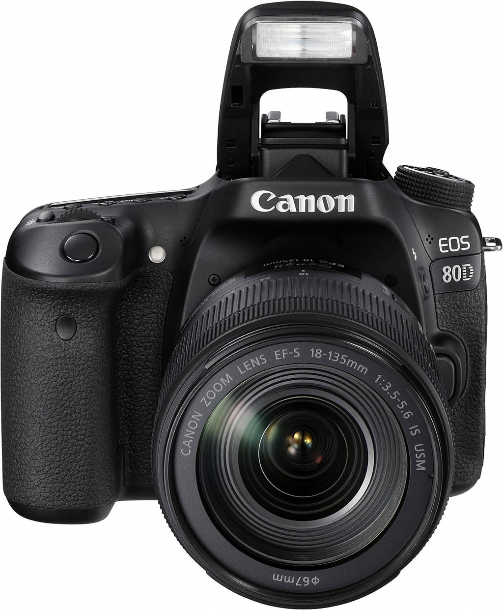 Canon Digital SLR Camera Body [EOS 80D] and EF-S 18-135mm f/3.5-5.6 Image Stabilization USM Lens with 24.2 Megapixel (APS-C) CMOS Sensor and Dual Pixel CMOS AF (Black)