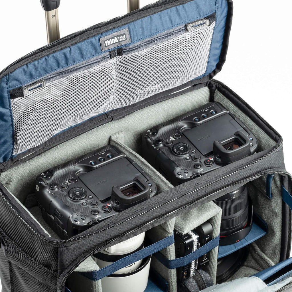 Think Tank Airport Navigator V2, 4 Spinner Wheel Rolling Carry-On Case for Camera, Photography and Video Equipment for Travel