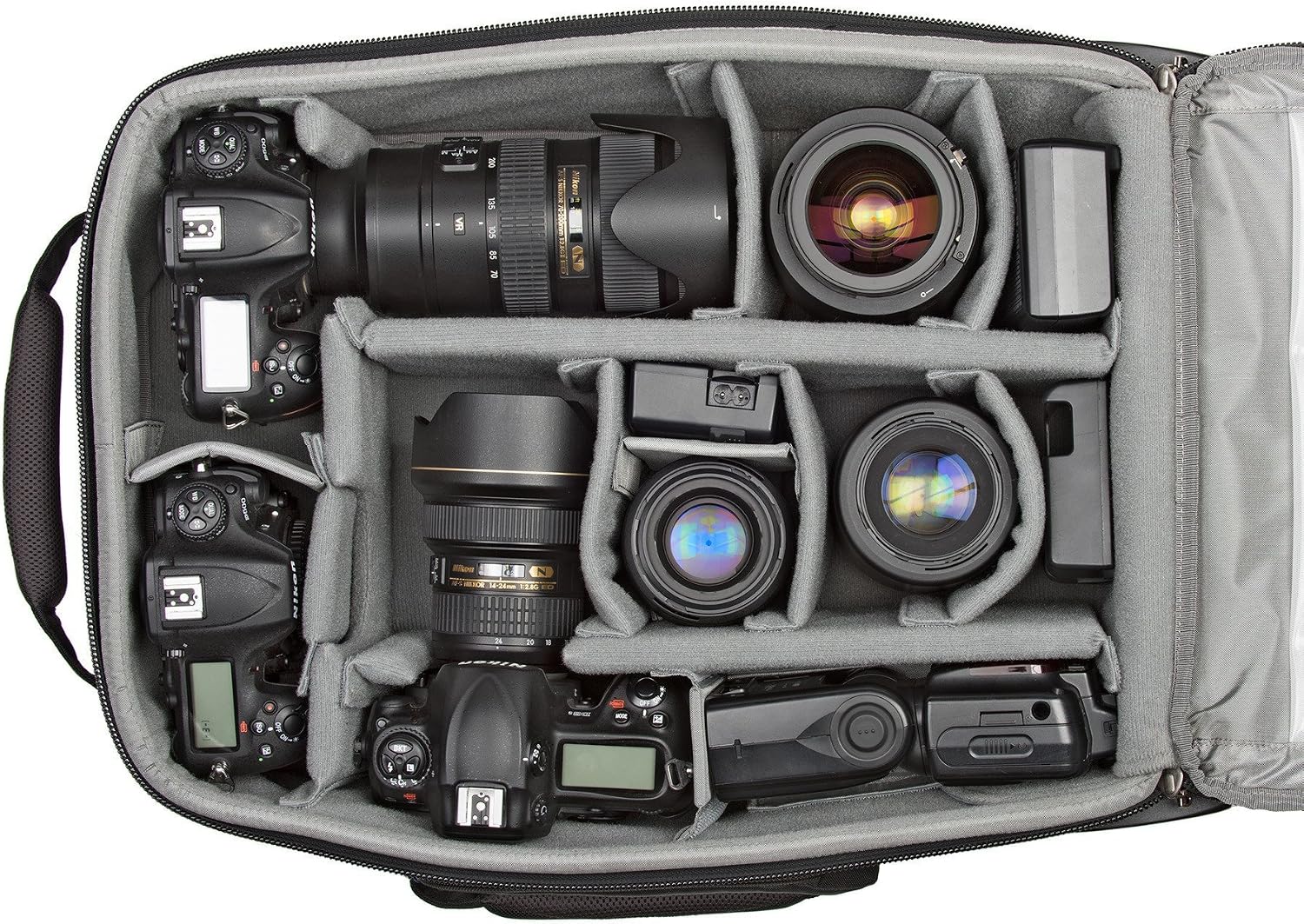 Think Tank Airport TakeOff V2 2 Wheel Rolling Carry-On Camera Shoulder Bag for Photography and Video Equipment - Black