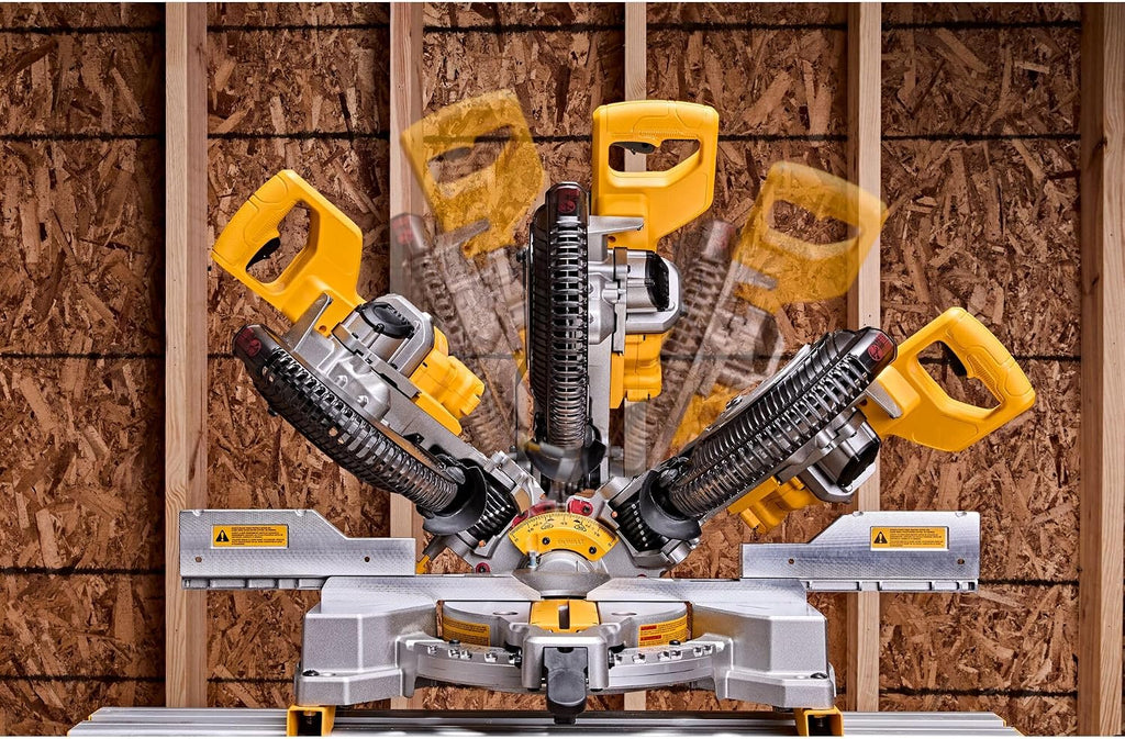 DEWALT 20V MAX XR 10 in. Double Bevel Fixed Miter Saw Kit (DCS714WW1)