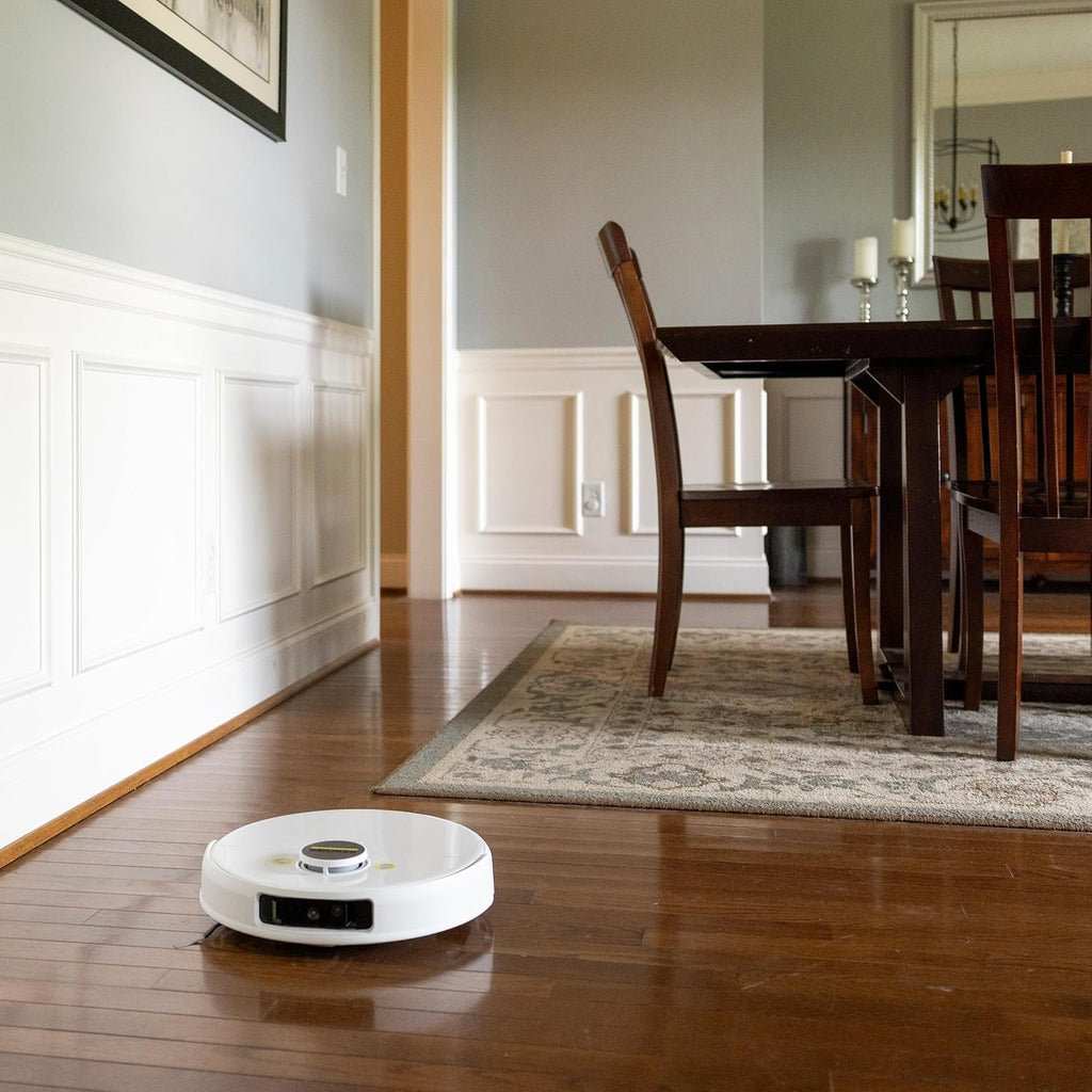 Kärcher RCV 5 Robot Vacuum Cleaner with Mop Function 5000Pa, Remote Control via App, LiDar Navigation, Dual Laser and AI, Floor Mapping, Obstacle Recognition, 140 min Run Time, Hard Floors and Carpets