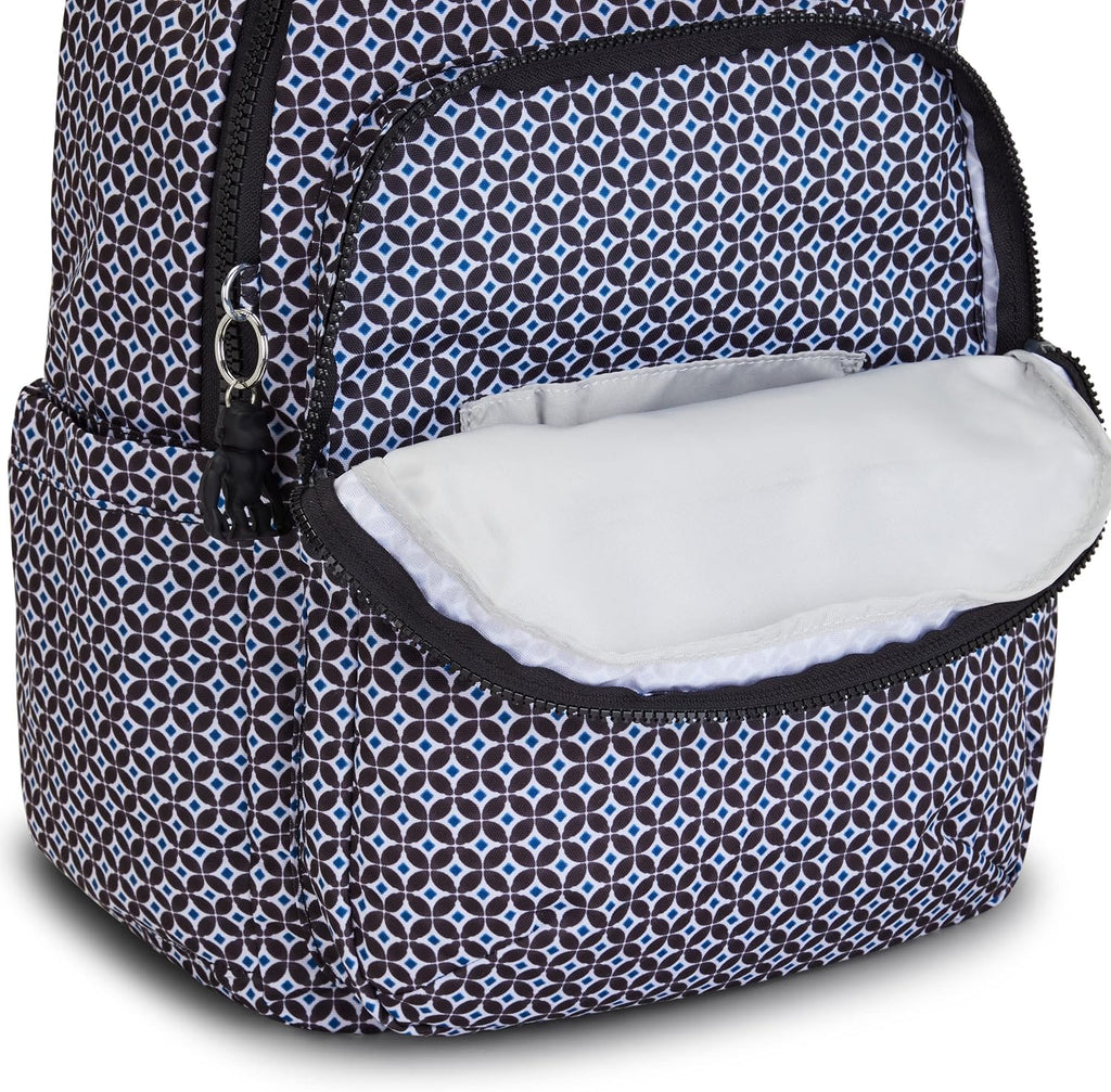 Kipling Women's Seoul 15' Laptop Backpack, Durable, Roomy with Padded Shoulder Straps, Built-In Protective Sleeve