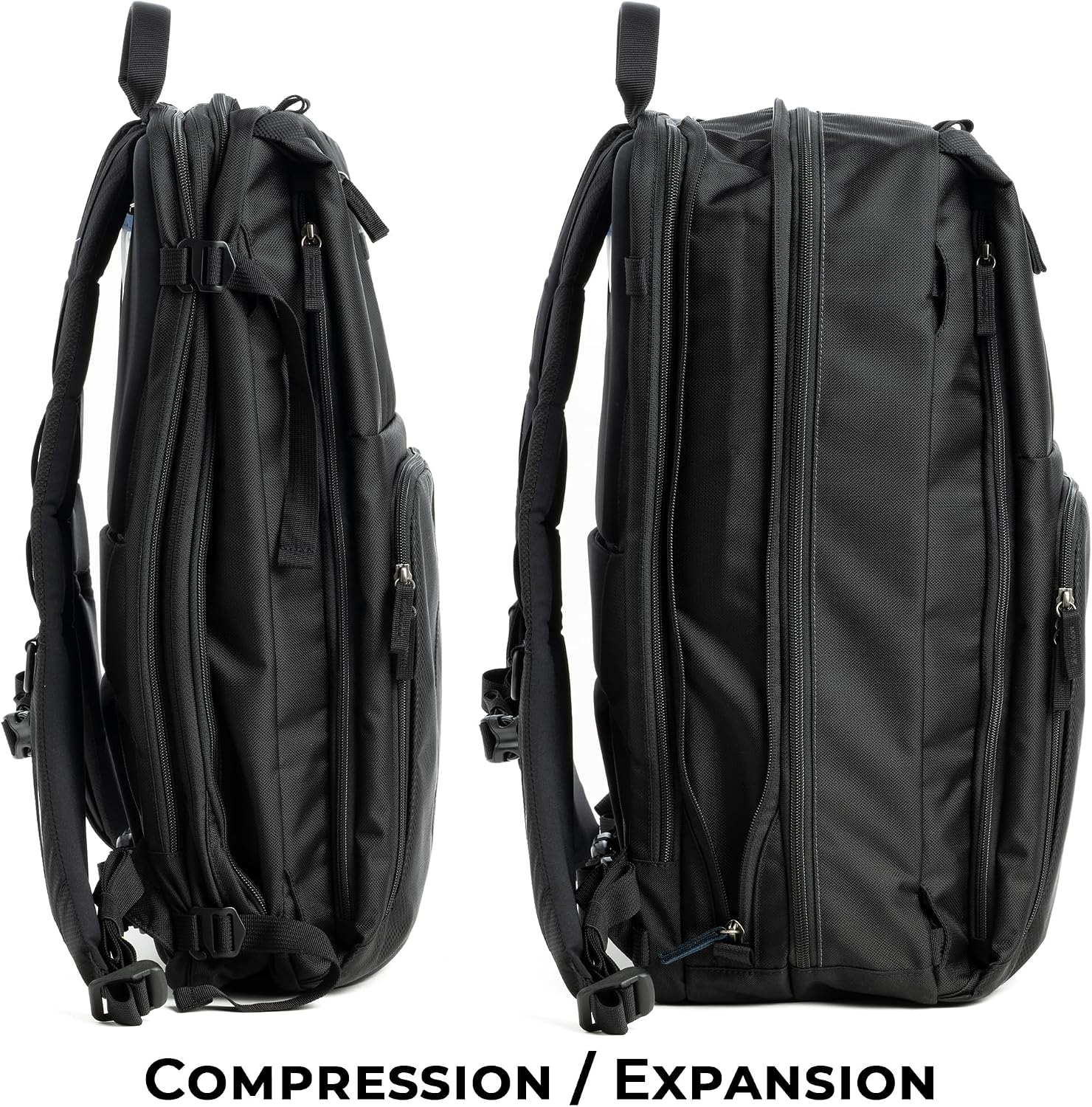 Think Tank Shape Shifter 37L Camera Backpack, Expandable/Compressibe, 33-37 Liters, Multiple Camera Storage, for Traveling Photographers and Photojournalists (Black)