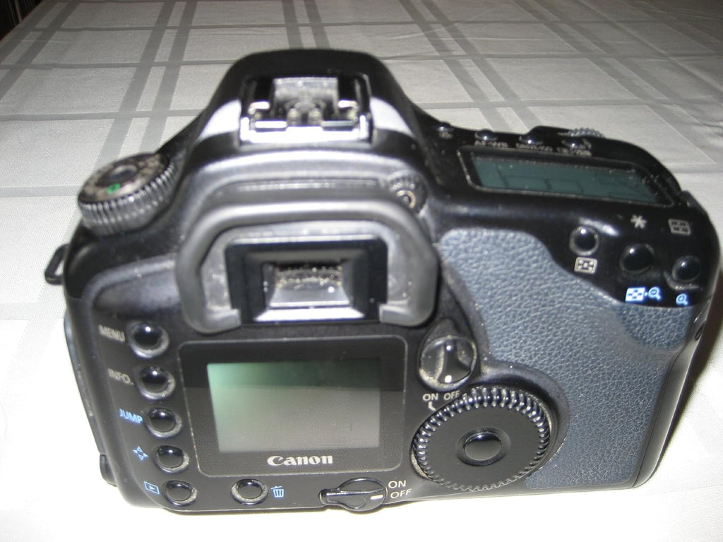 Canon EOS-10D 6.3MP Digital DSLR Camera With EF Lens Mount (Body Only) (Renewed), Black