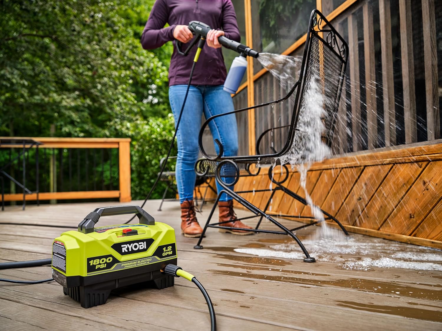 1800 PSI Electric Pressure Washer