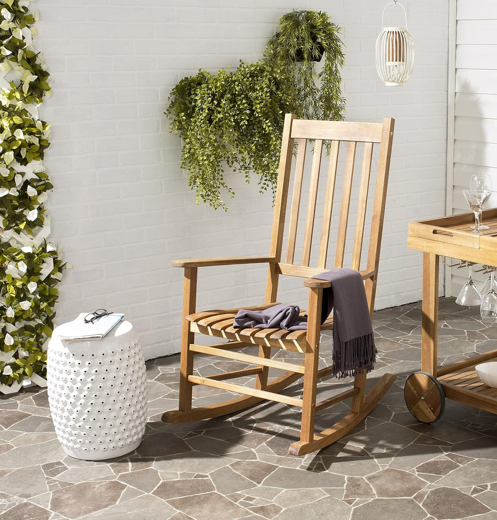 SAFAVIEH Outdoor Living Collection Shasta Rocking Chair