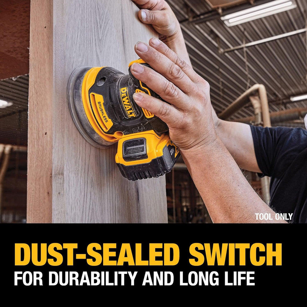 DEWALT 20V MAX Random Orbital Sander Kit (DCW210P1)