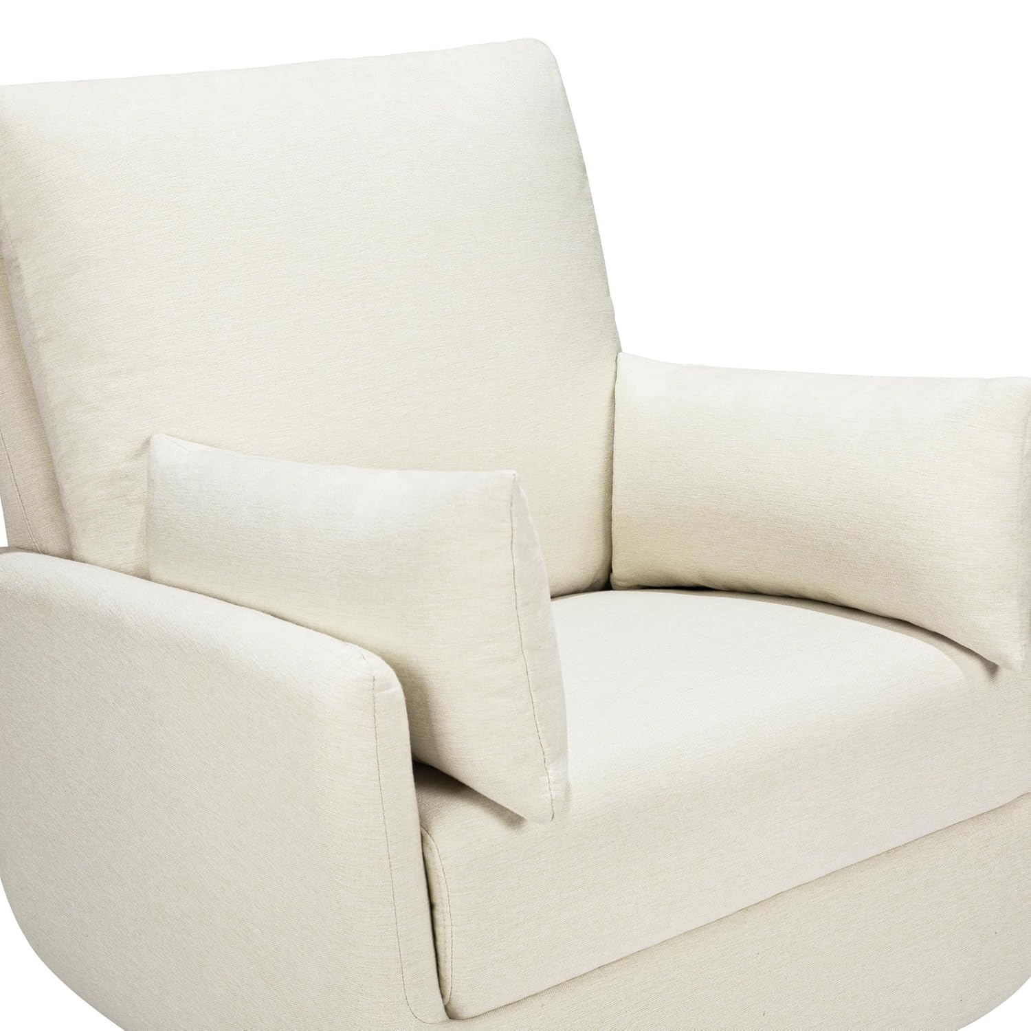 Davinci Juno Swivel Glider in Vanilla, Greenguard Gold & CertiPUR-US Certified