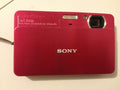 Sony Cybershot DSC-T700 10.1MP Digital Camera with 4x Optical Zoom with Super Steady Shot Image Stabilization (Red)