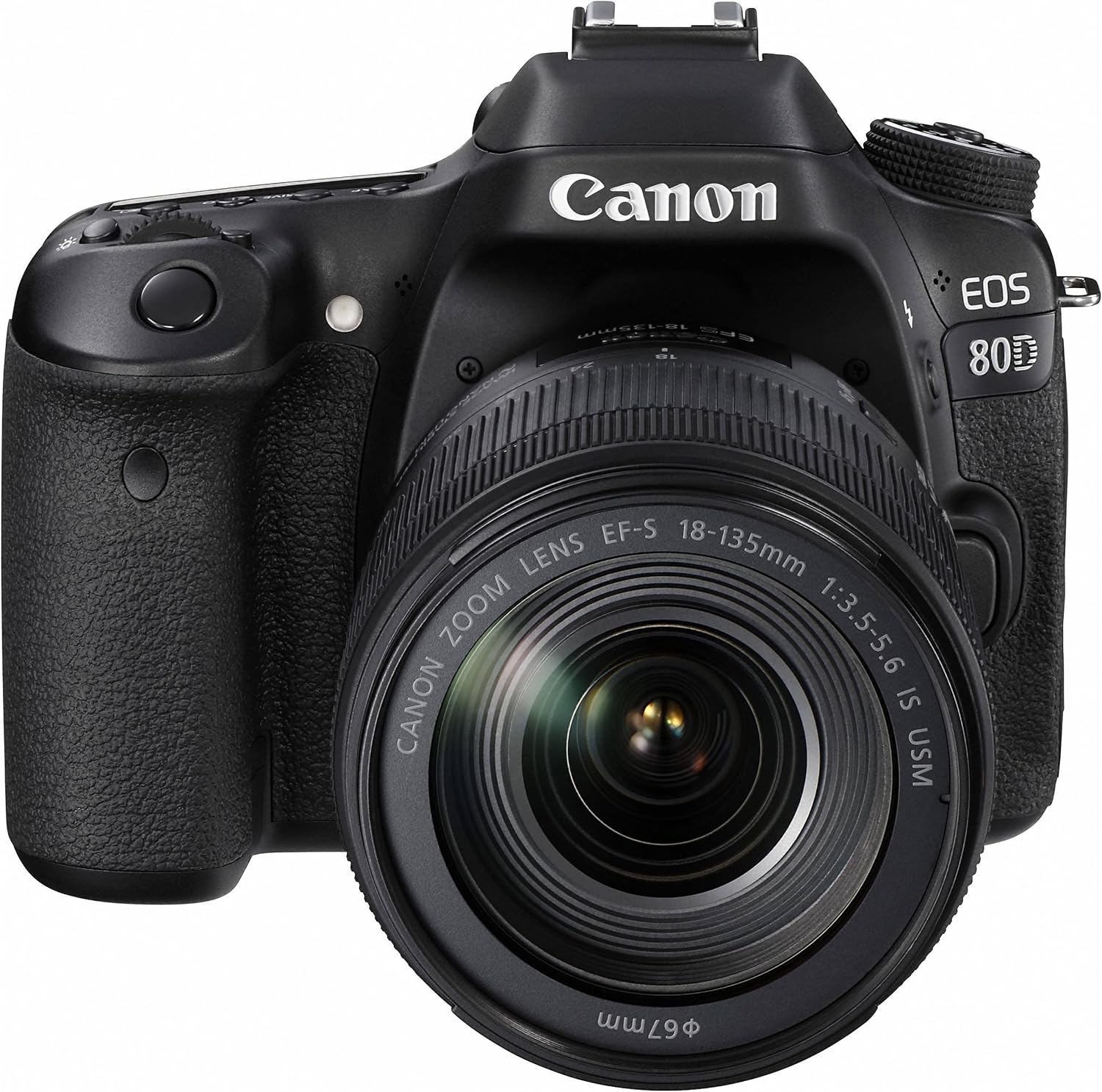 Canon Digital SLR Camera Body [EOS 80D] and EF-S 18-135mm f/3.5-5.6 Image Stabilization USM Lens with 24.2 Megapixel (APS-C) CMOS Sensor and Dual Pixel CMOS AF (Black)