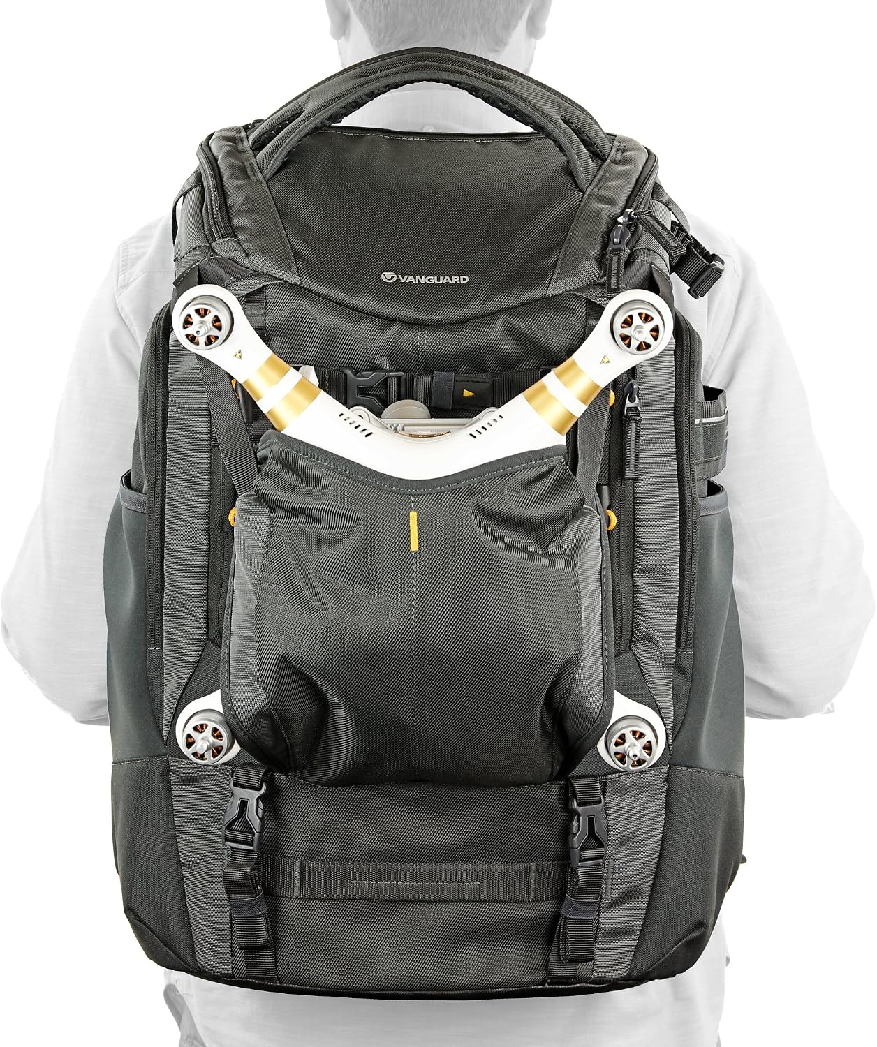 VANGUARD Alta Sky 53 Camera Backpack for Sony, Nikon, Canon, DSLR, Drones, Gray