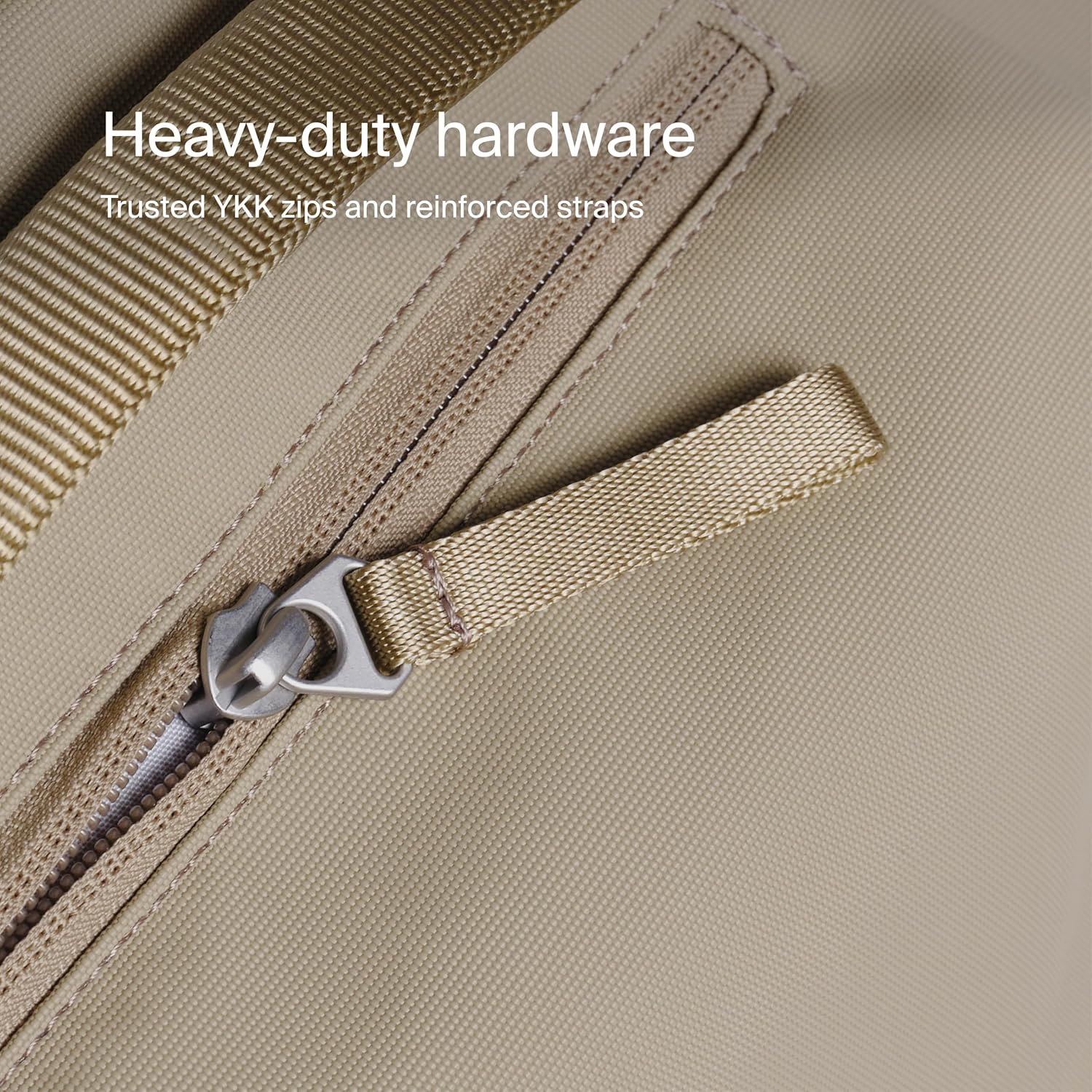 Urth Norite 24L Modular Camera & Laptop Travel Backpack — Water Resistant, Anti-Theft, Recycled Bag for DSLR, 13-16 Inch Laptop in Beige