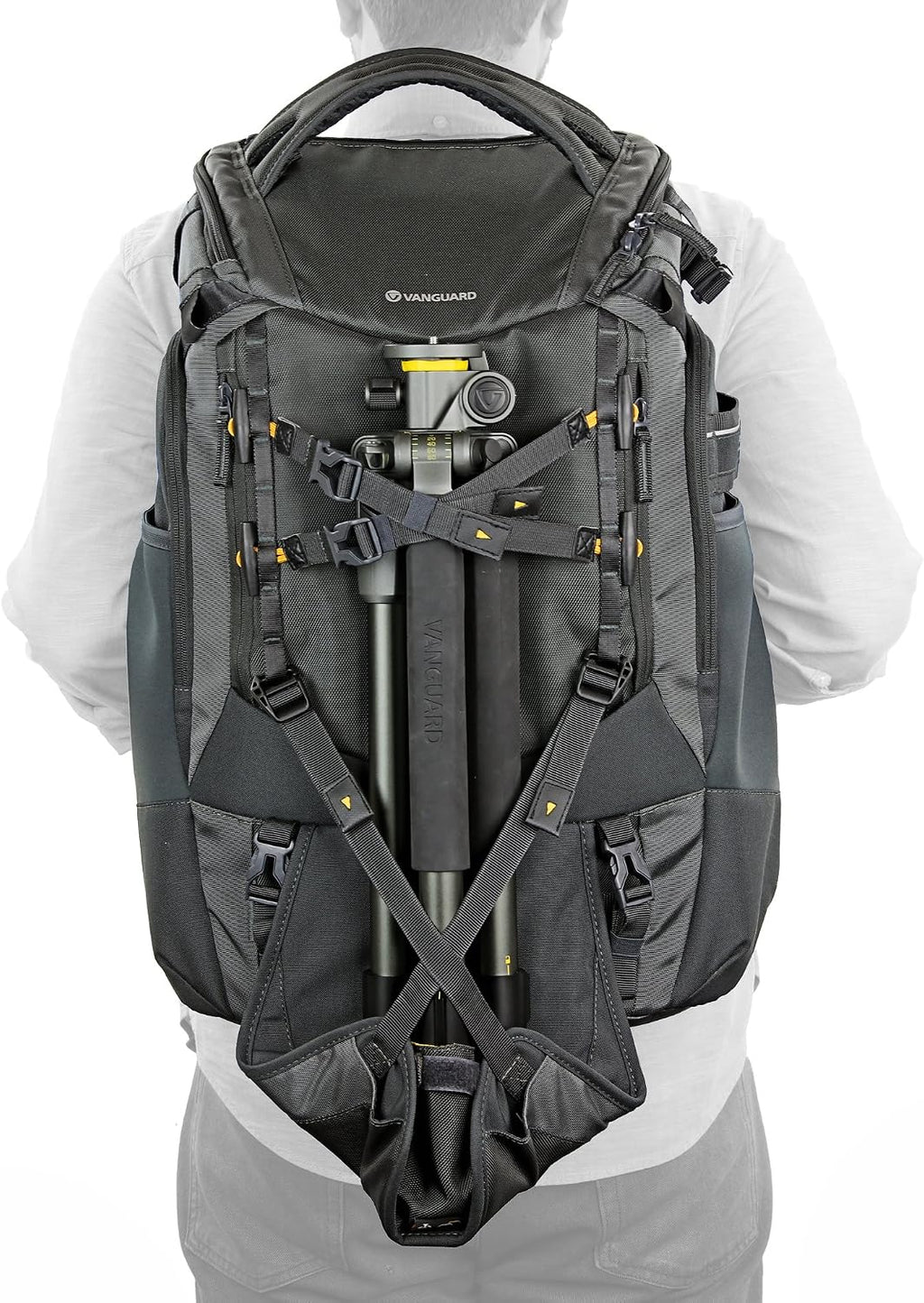 VANGUARD Alta Sky 53 Camera Backpack for Sony, Nikon, Canon, DSLR, Drones, Gray