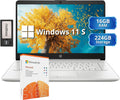 HP Stream 14' HD Lightweight Laptop, Intel Celeron N4120, 16GB RAM, 224GB Storage(64GB eMMC + 160GB Docking Station), Intel UHD Graphics, HD Webcam, 1 Year Office 365, WiFi, Bluetooth, Win 11s, Silver