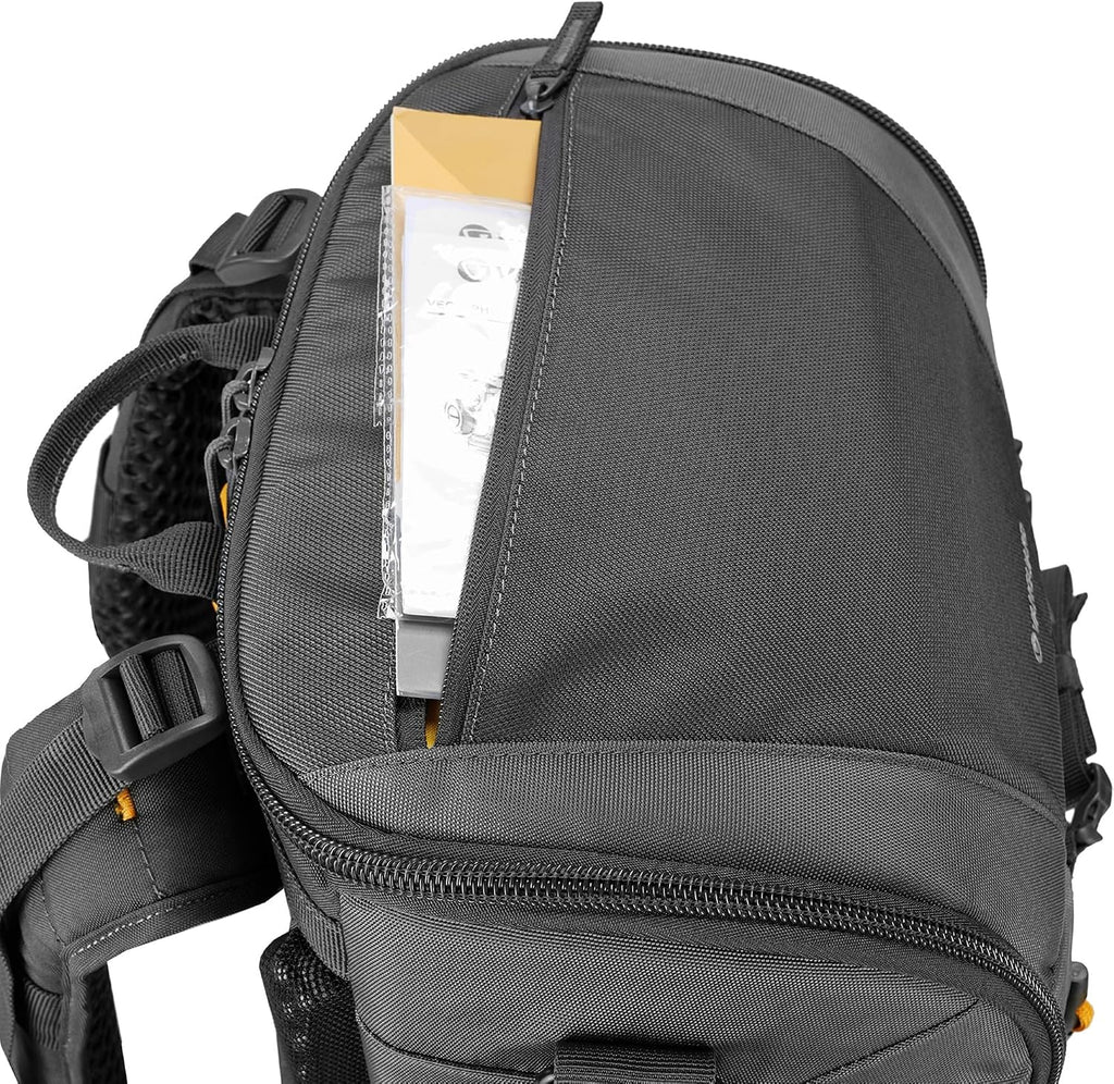 VANGUARD Alta Sky 62 Camera Backpack for up to 600 mm lens attached to a DSLR or Full-Frame Mirrorless Body