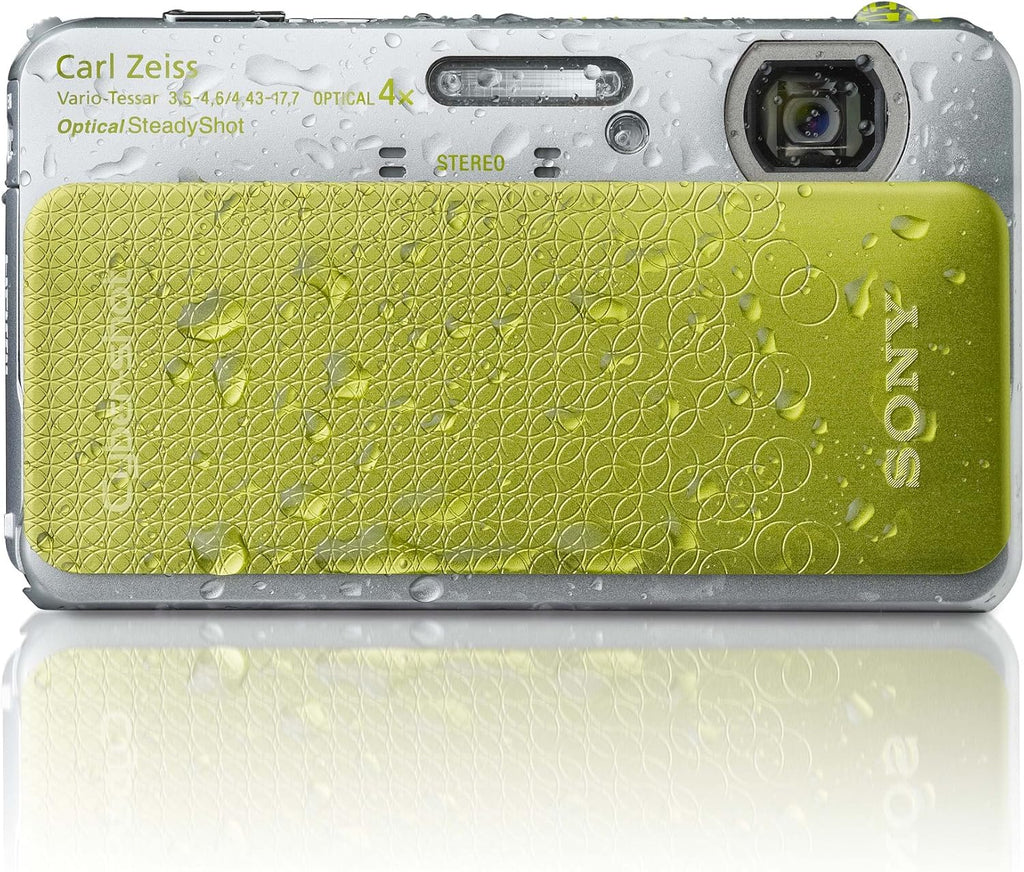 Sony Cyber-shot DSC-TX20 16.2 MP Exmor R CMOS Digital Camera with 4x Optical Zoom and 3.0-inch LCD (Green) (2012 Model)