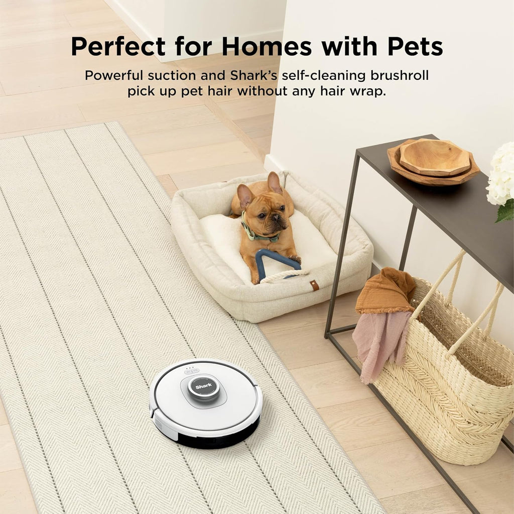 Shark Matrix Clean | Robot Vacuum Cleaner with Powerful Suction for Pet Hair, Rugs, Carpets & Hard Floors | Self-Empty Base | 60-Day Capacity | Voice Control | LiDAR Navigation | Cool Grey | AV2511AE