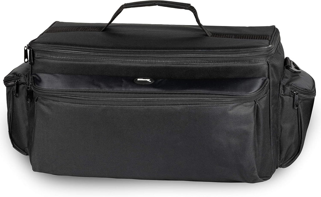 Ultimaxx Professional Well-Padded Extra-Large Water-Resistant Gadget Bag with 80' Tripod Compatible With SONY FDR-AX1, HDR-FX1000, HVR-Z1U, HVR-Z5U, HVR-Z7U, HVR-V1U, HVR-S270U, And More.