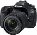 Canon Digital SLR Camera Body [EOS 80D] and EF-S 18-135mm f/3.5-5.6 Image Stabilization USM Lens with 24.2 Megapixel (APS-C) CMOS Sensor and Dual Pixel CMOS AF (Black)
