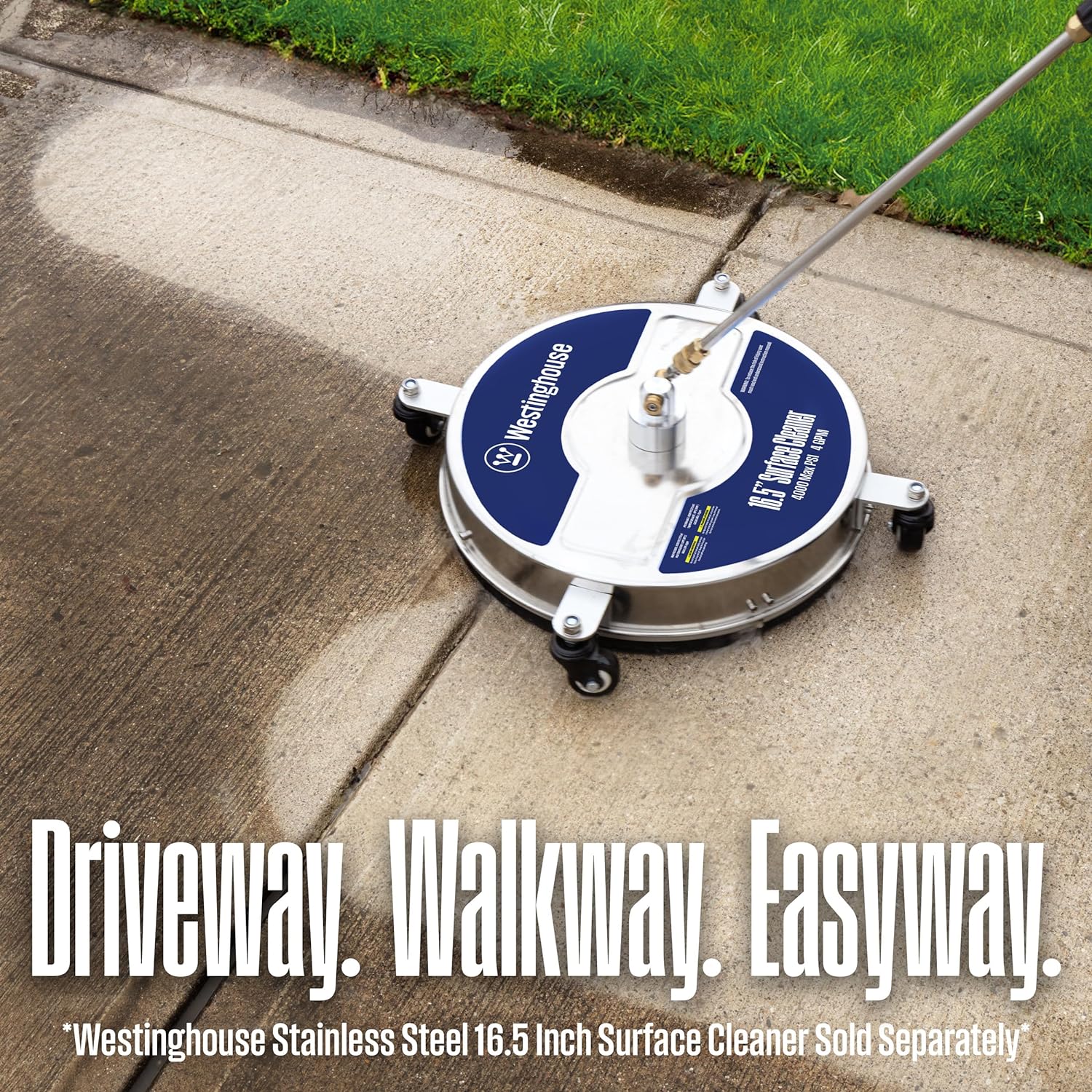 Westinghouse WPX2700 Gas Pressure Washer, 2700 PSI and 2.3 GPM, Onboard Soap Tank, Spray Gun and Wand, 5 Nozzle Set, for Cars/Fences/Driveways/Homes/Patios/Furniture