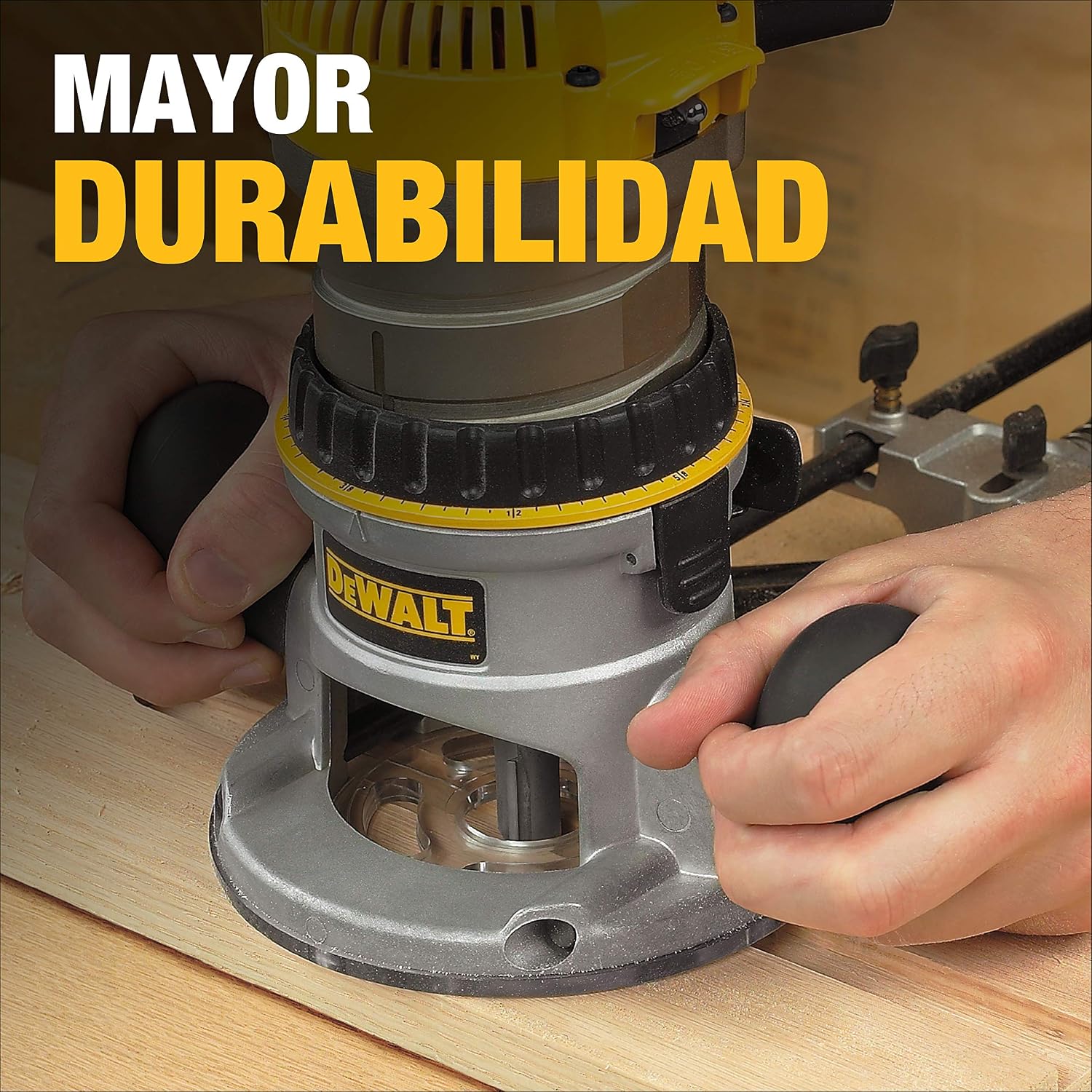 DEWALT Router, Fixed Base, 1-3/4-HP, 11.0 Amp Motor (DW616)