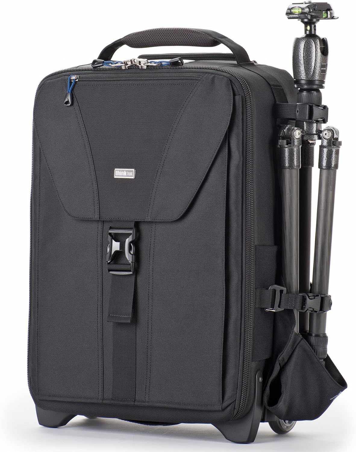 Think Tank Airport TakeOff V2 2 Wheel Rolling Carry-On Camera Shoulder Bag for Photography and Video Equipment - Black